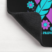 You Are Worthy Loved Needed Enough Suicide Prevent マウスパッド (コーナー)