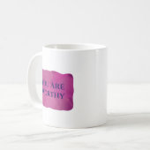 You Are Worthy Mug コーヒーマグカップ (正面左)
