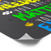 You Are Worthy You Are Loved Suicide Prevention Aw ポスター (角)