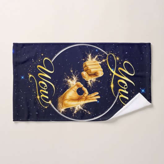 YOU ARE WOW : Make Him or Her feel special バスタオルセット (ハンドタオル)