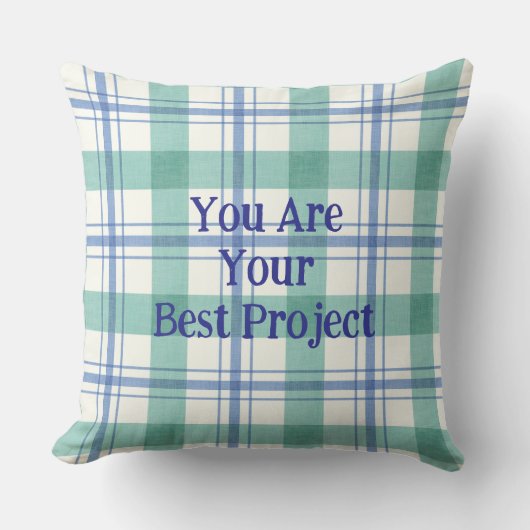 You are your best project クッション (正面)