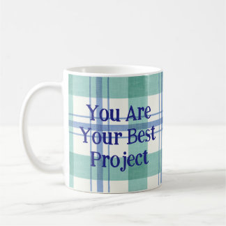 You are your best project コーヒーマグカップ
