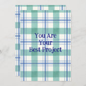 You are your best project 招待状 (正面/裏面)