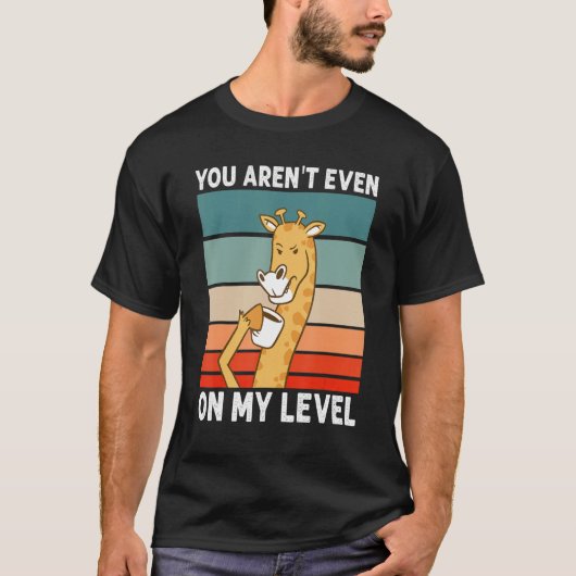 You Aren't Even On My Level African Wildlife  Gira Tシャツ (正面)