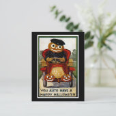 You Auto Haveハッピーハローウィン ポストカード (スタンド正面)