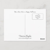 You Auto Haveハッピーハローウィン ポストカード (裏面)