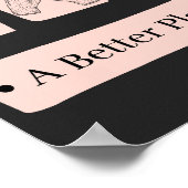 You Bake The World A Better Place誕生日 ポスター (角)