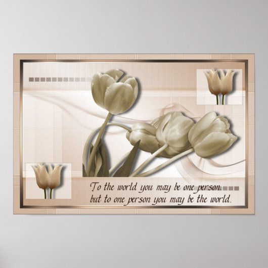 You Be The World Poster ポスター (正面)