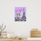 You Be You Empowering Pop Art  ポスター (キッチン)