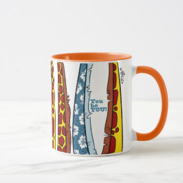 YOU BE YOU GIRAFFE by Jeff Willis Art Mug マグカップ