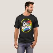 You Belong Rainbow Support Gay Pride LGBTQ Ally Co Tシャツ (正面フル)