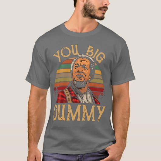 You Big Dummy vintage girl Tシャツ (正面)