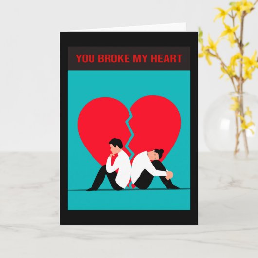 You Broke My Heart. カード (黄色い花)