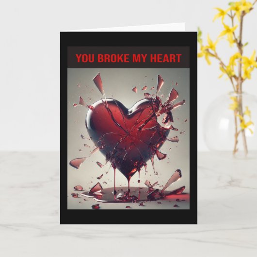 You Broke My Heart. カード (黄色い花)