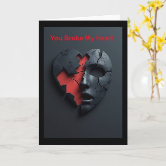 You Broke My Heart. カード (黄色い花)