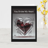 You Broke My Heart.  カード (黄色い花)