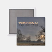 You Can やる気を起こさせる Magnet マグネット (正面/裏面)