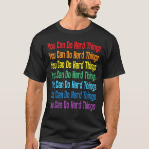 You Can Do懸命Thingsモチベーションレトロヴィンテージsu Tシャツ