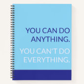 You can do anything notebook   ノートブック (正面)