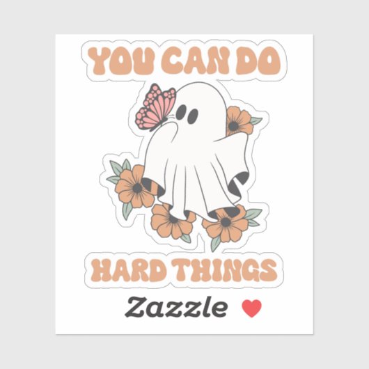 You Can Do Hard Things シール (シート)