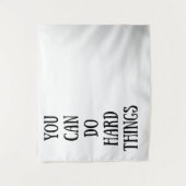 you can do hard things タペストリー (正面)