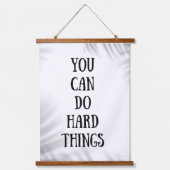 you can do hard things 吊り下げ型タペストリー (正面)