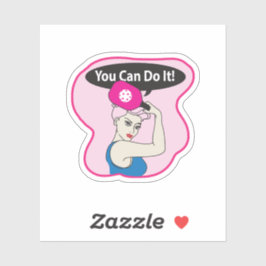 You Can Do It Pickleball (W) シール