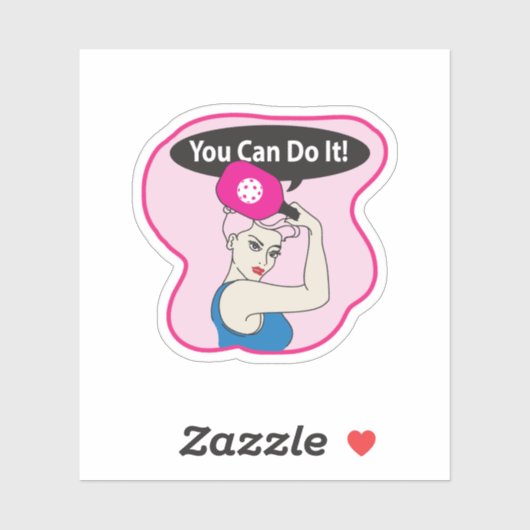 You Can Do It Pickleball (W) シール (シート)