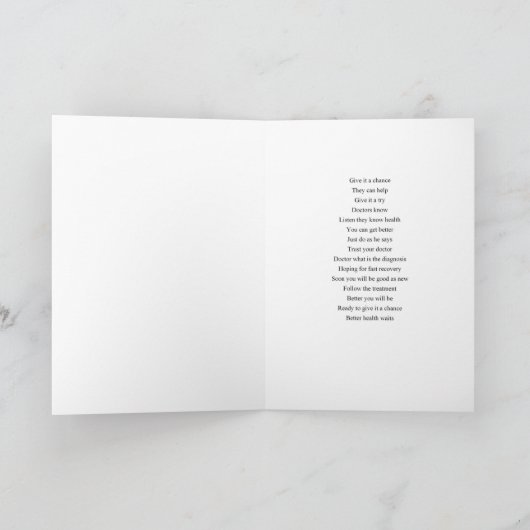 You Can Get Better カード (内部)