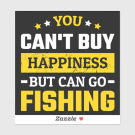 YOU CAN GO FISHING シール