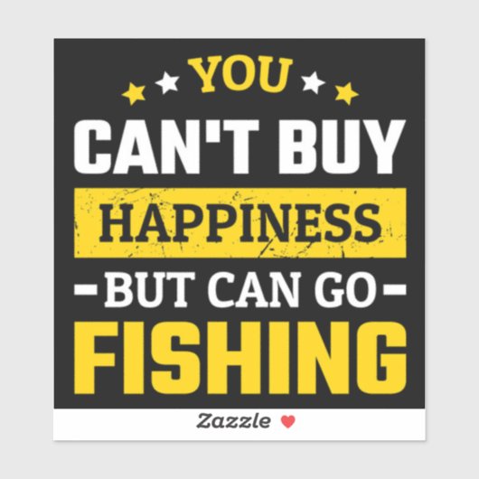 YOU CAN GO FISHING シール (シート)