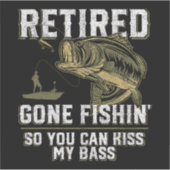 YOU CAN KISS BASS シール (正面)