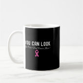 You Can Look Breast Cancer Awareness  コーヒーマグカップ (左)