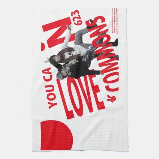 YOU CAN LOVECOMMONS タオル Type2 (縦)