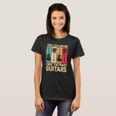 You Can Never Have Too Many Guitars Retro Rock Gui Tシャツ (正面フル)