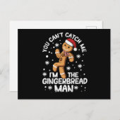 You can not catch me, I am the gingerbread ポストカード (正面/裏面)