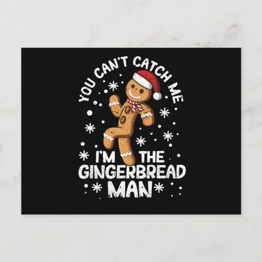 You can not catch me, I am the gingerbread ポストカード (正面)