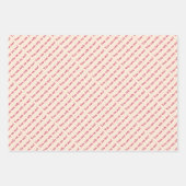 You Can Rely on Me Minimal Pattern & Quote Design ラッピングペーパーシート (正面)