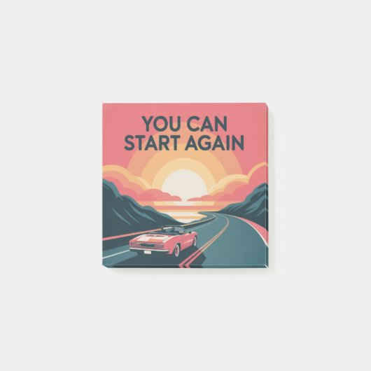 You Can Start Again ポストイット (正面)