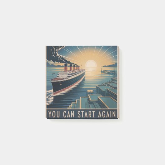 You Can Start Again ポストイット (正面)