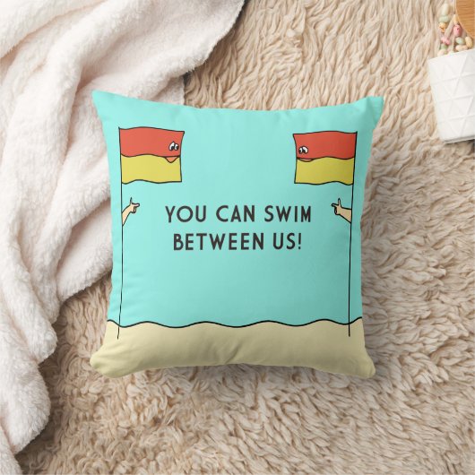 YOU CAN SWIM BETWEEN US! クッション (ブランケット)