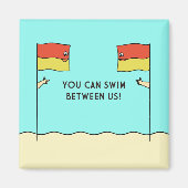 YOU CAN SWIM BETWEEN US! マグネット (正面)