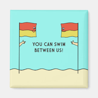 YOU CAN SWIM BETWEEN US! マグネット