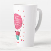 You Can’t Blame Gravity for Falling in Love Quote  カフェラテマグ (右アングル)