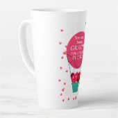 You Can’t Blame Gravity for Falling in Love Quote  カフェラテマグ (左アングル)