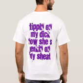 you can´t jerk like me.. tシャツ (裏面)
