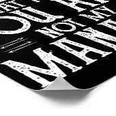 You Can’t Tell Me, Not My Manager Tee Funny Quote  ポスター (角)