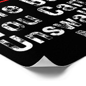 You Can Unfollow Me But You Can't Unswallow Me (on ポスター (角)