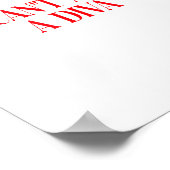 You Can't Arrest A Diva Funny Quote Women ポスター (角)