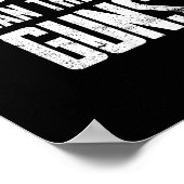 You Can't Ban These Guns Anti Democrat Funny Gym W ポスター (角)